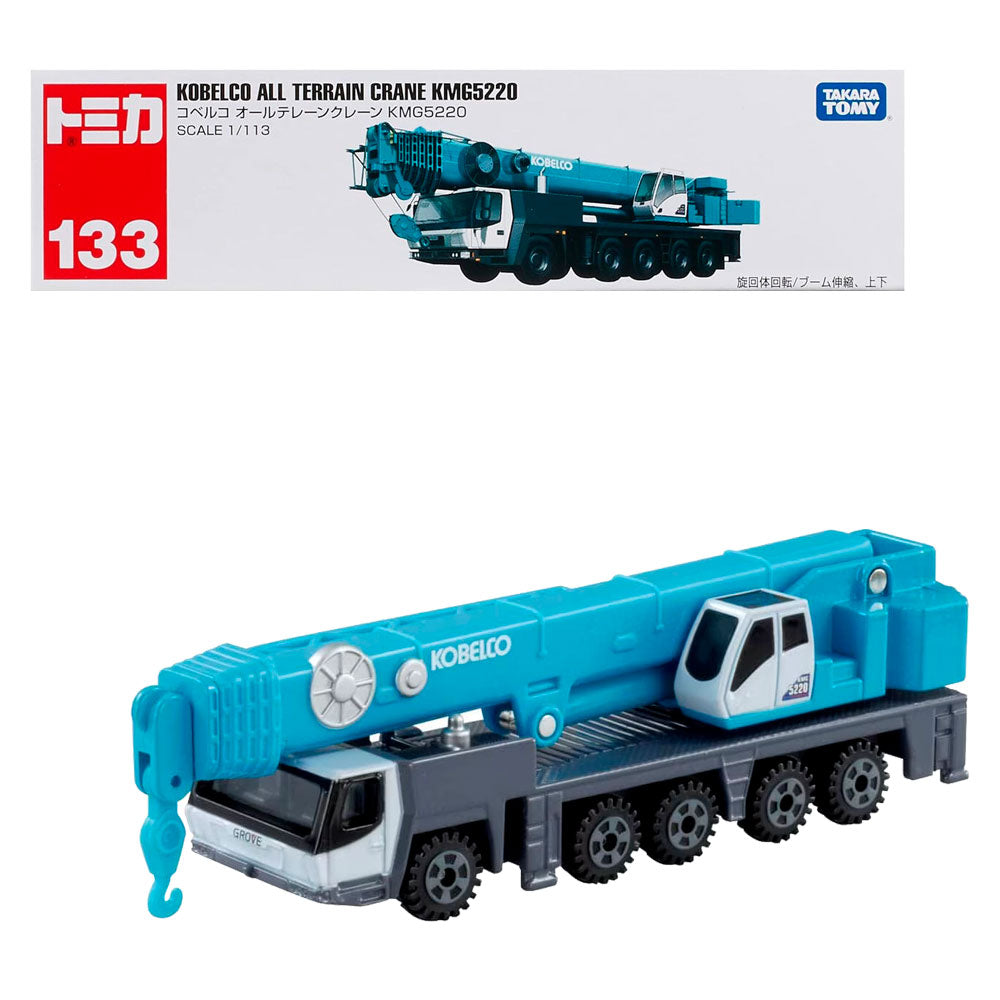 TOMICA PREMIUM KOBELCO ALL TERRAIN CRANE KMG5220 TOMICA PREMIUM KOBELCO ALL TERRAIN CRANE KMG5220